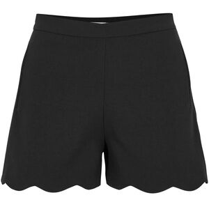 Bishop + Young Black Scallop Shorts XS